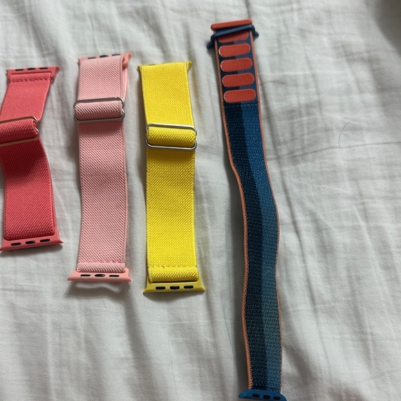 Colorful Apple Watch Bands Set of 7 - Picture 2 of 4